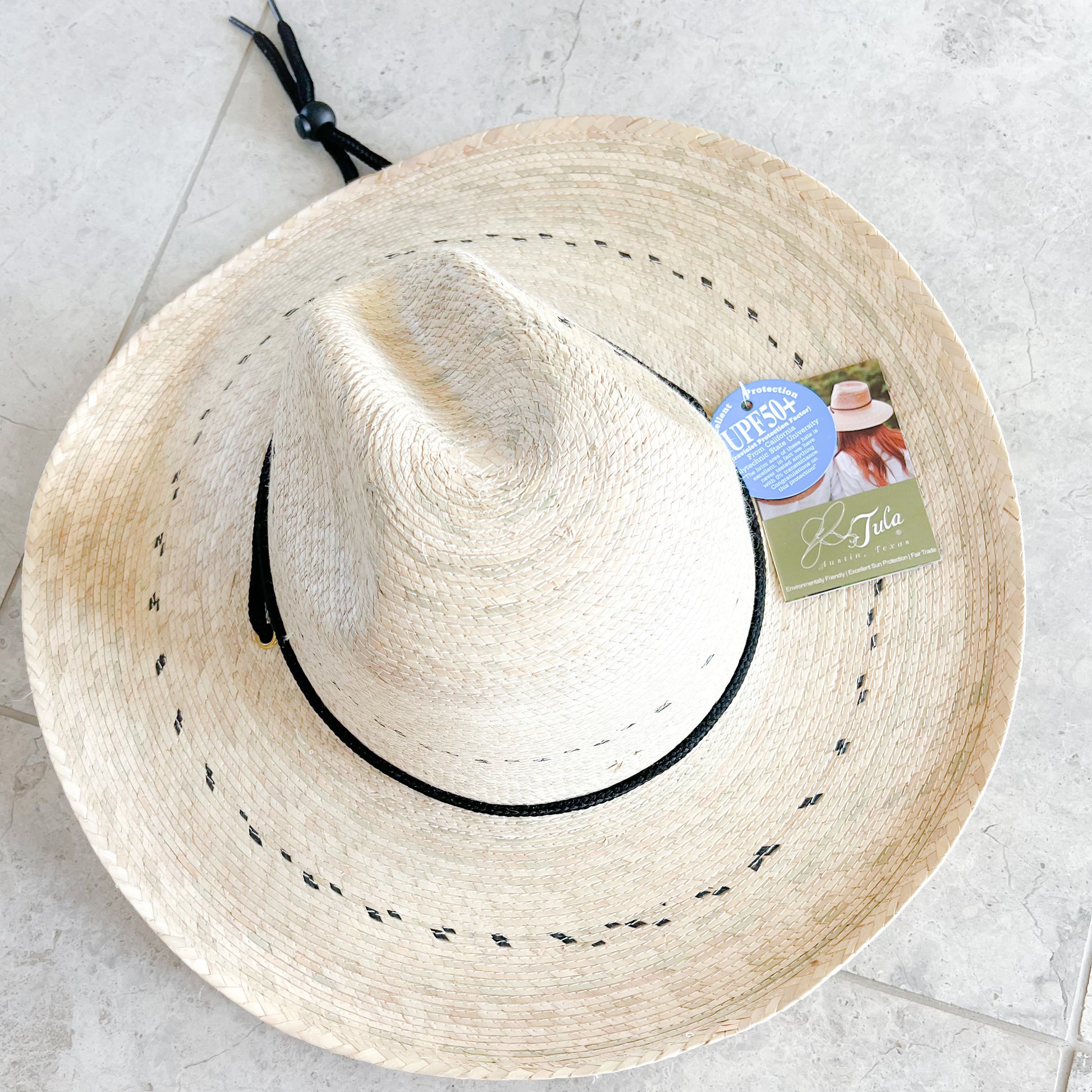 Tula Pecos Fine Palm Hat - BelleStyle