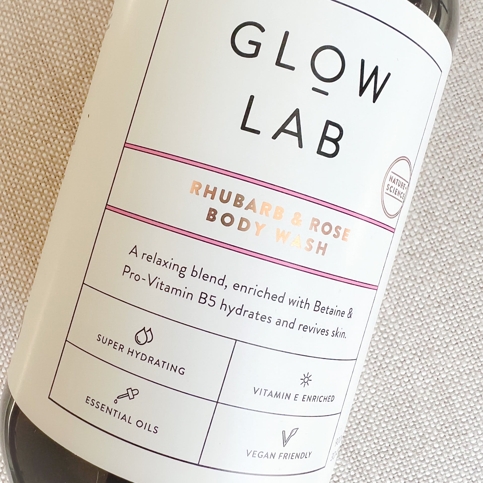 Glow Lab Vegan Friendly Body Wash New Zealand