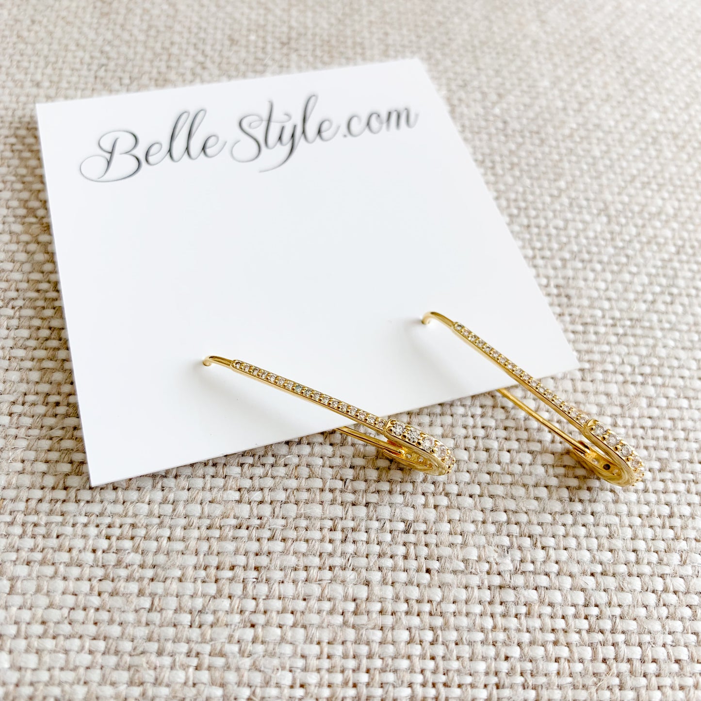 Safety Pin Earrings - BelleStyle
