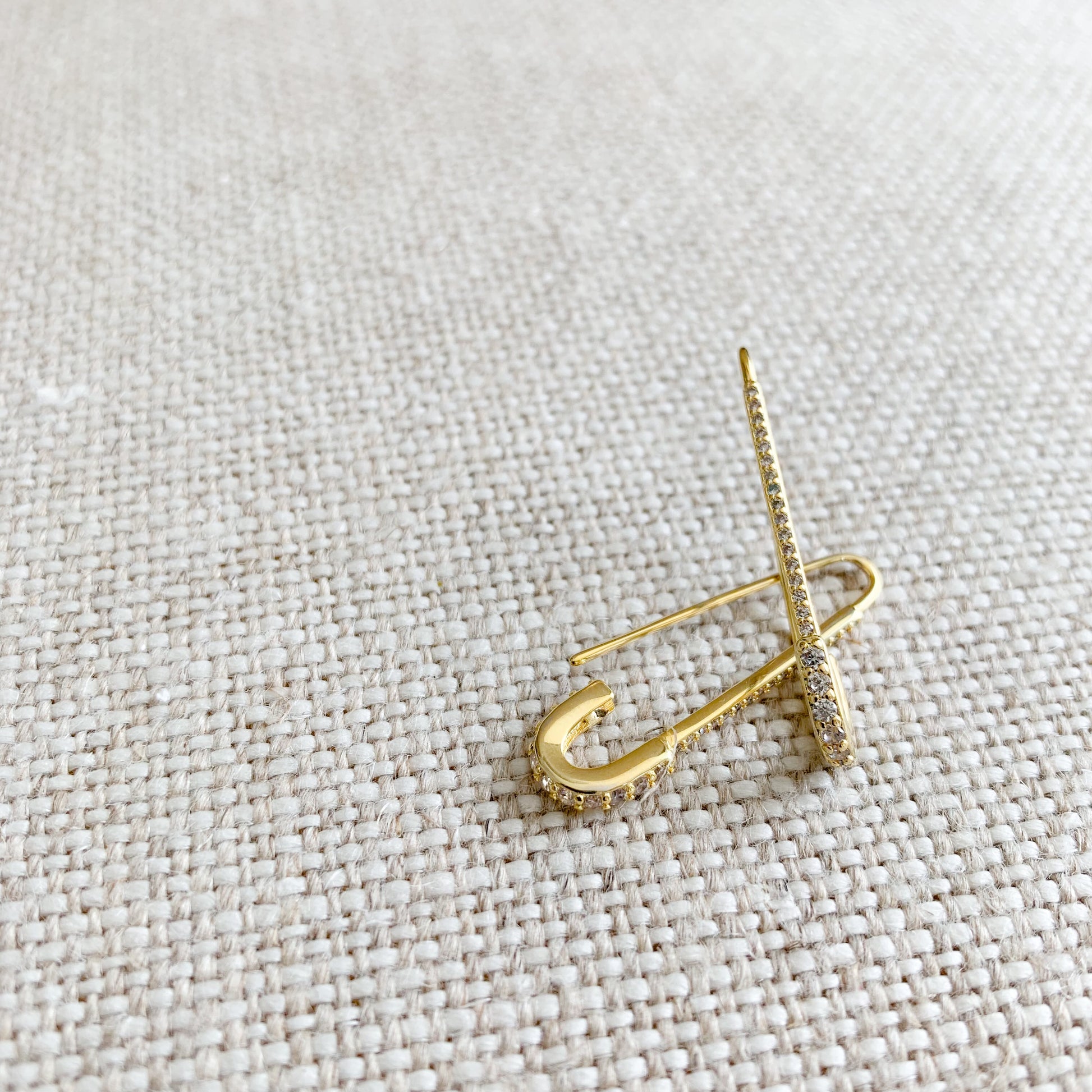 Safety Pin Earrings - BelleStyle