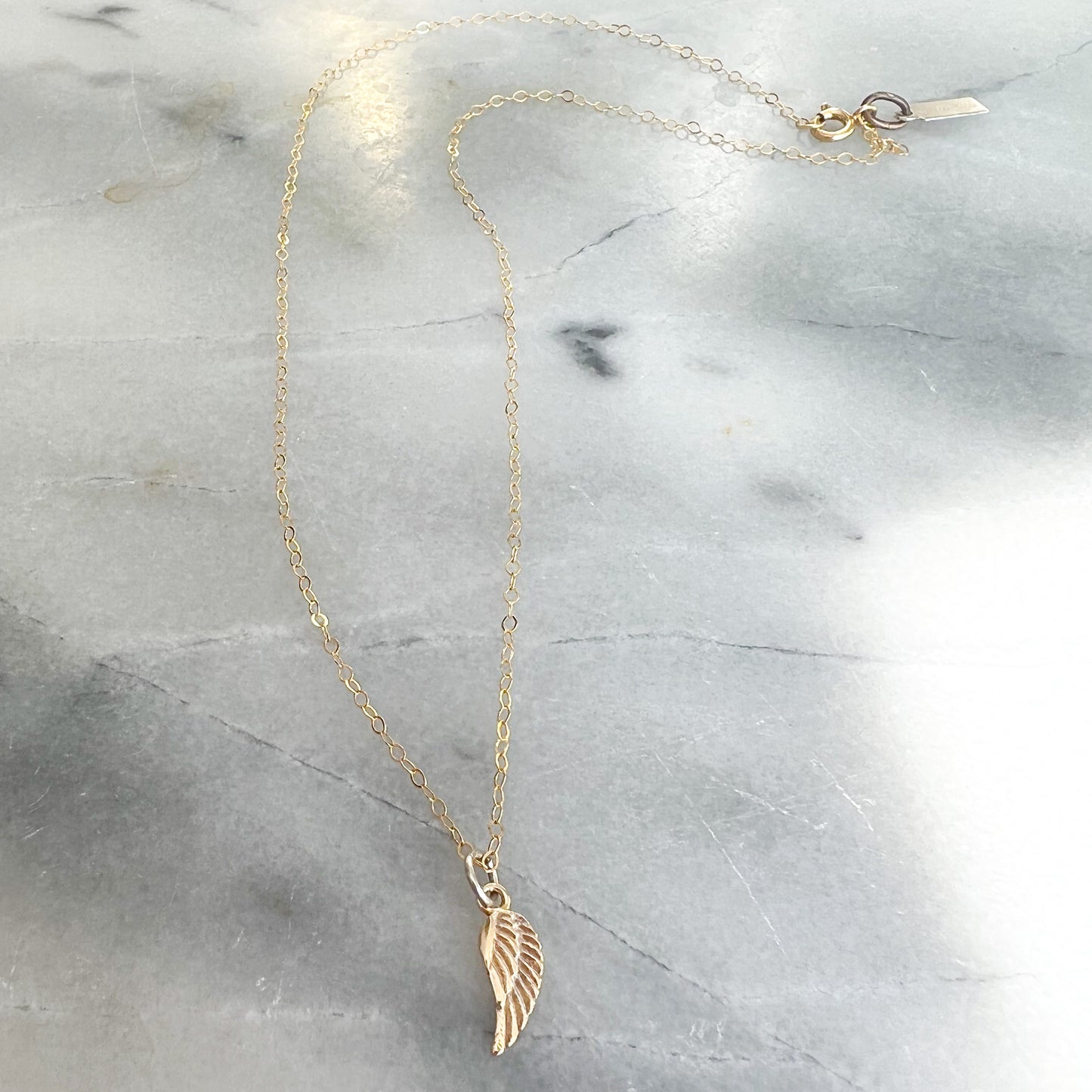 Angelwing 14K Necklace