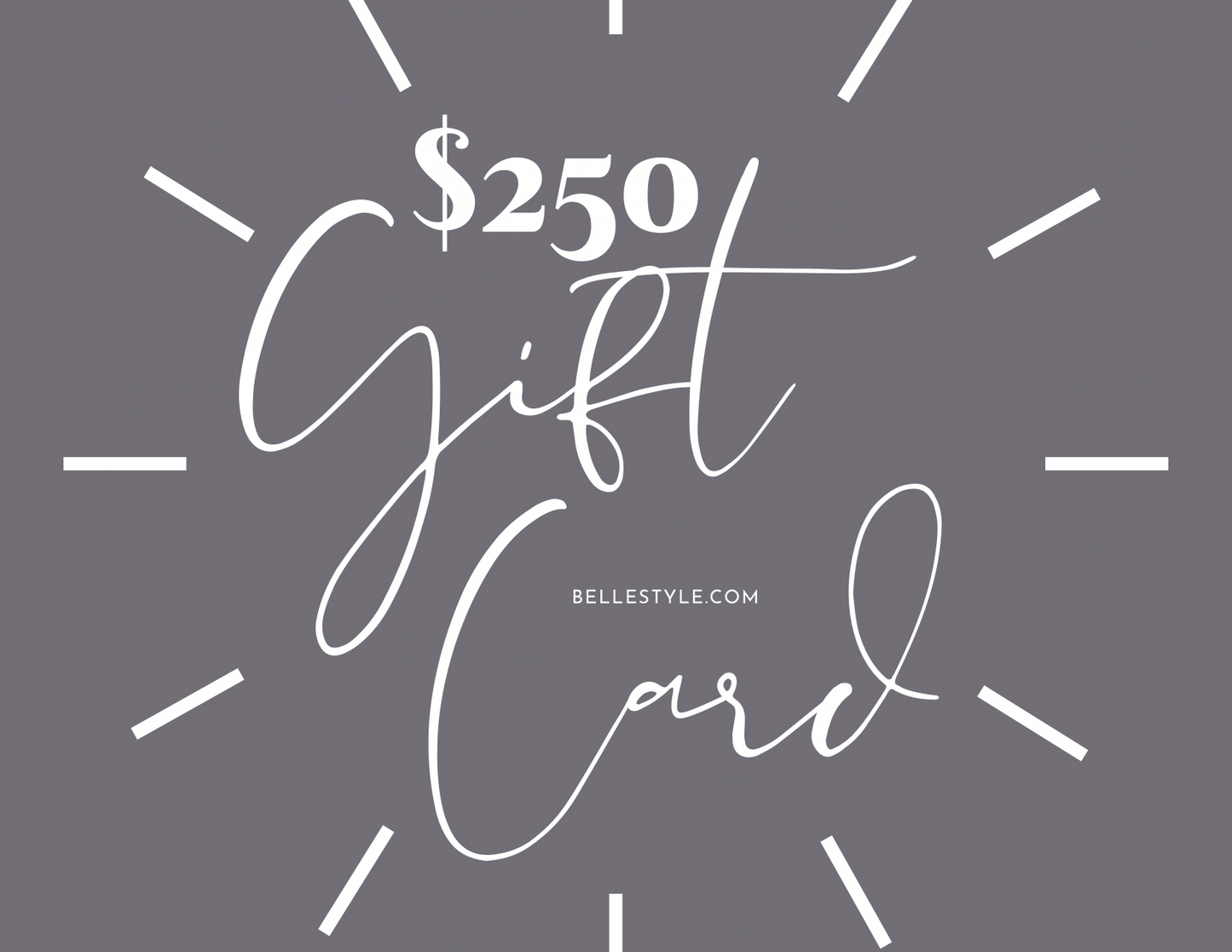 BelleStyle Gift Cards