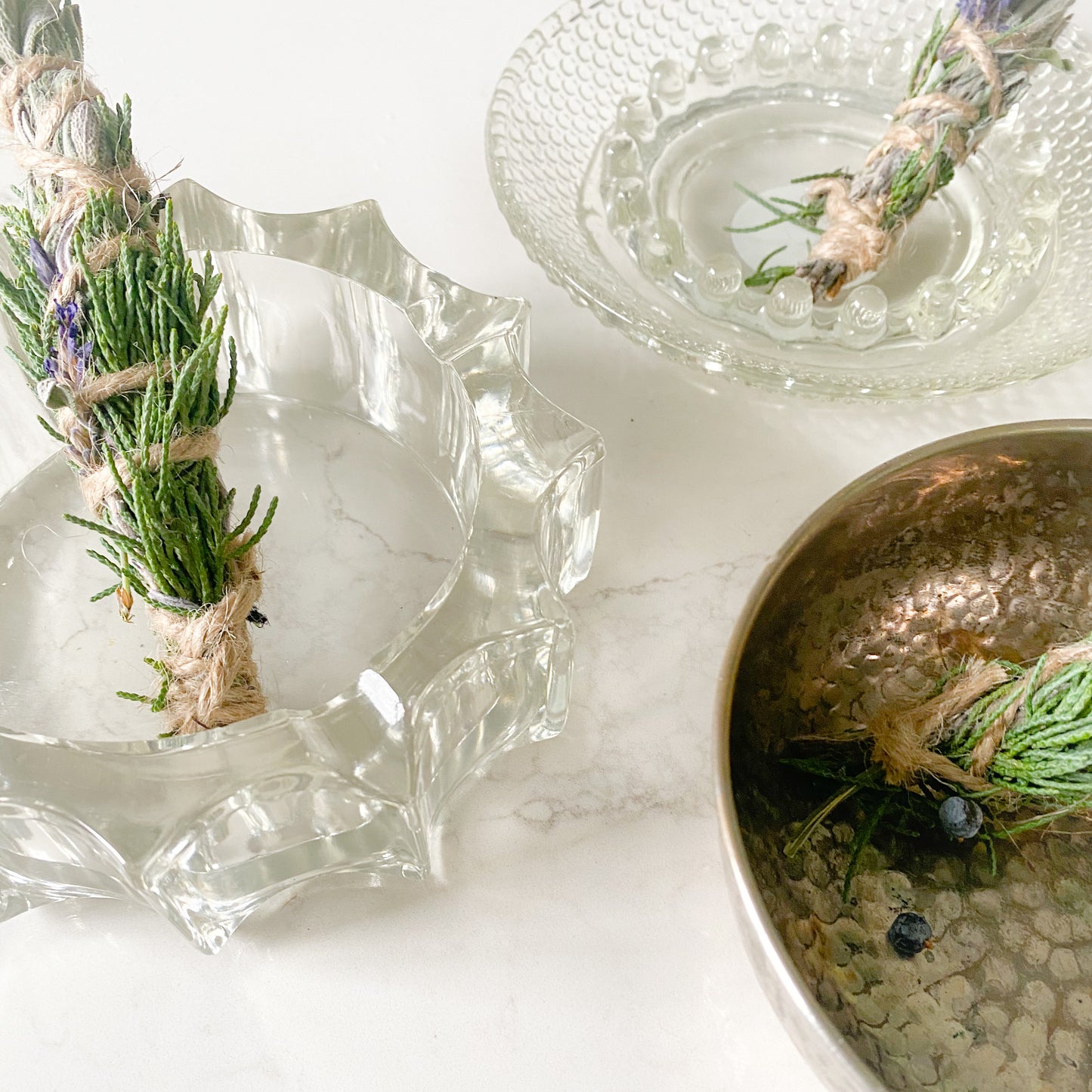 Sustainable Crystal Smudge Dish - BelleStyle